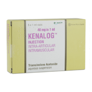 Buy Kenalog Injection (5x1ml) 40mg in 1ml